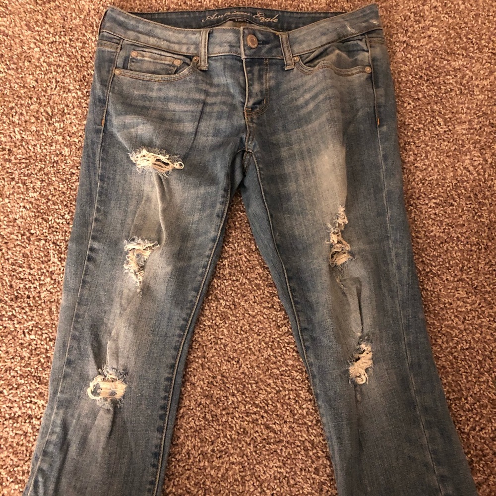 American Eagle Skinny Capri Jeans